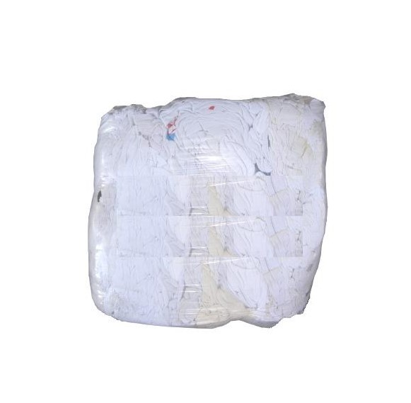 Lisované hadry 10kg Bílý textil | Úklidové a ochranné pomůcky - Hadry a prachovky